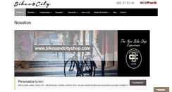 Desktop Screenshot of bikesandcity.com